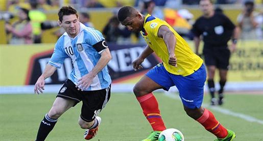 الأرجنتين تتعادل مع الإكوادور.. وكولومبيا تقترب من المونديال  